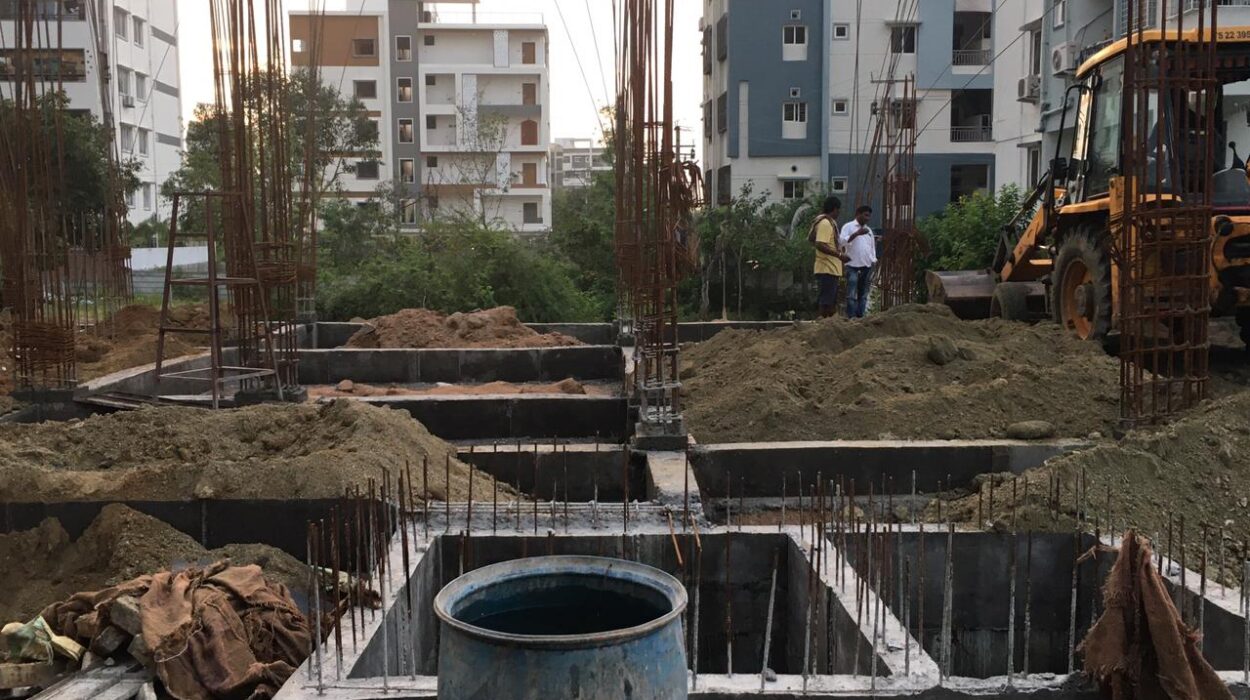 Soil filing After Plinth Beam